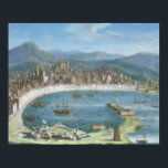Poster Messina - a Panoramic View of the Port<br><div class="desc">Image:59658  Messina - a Panoramic View of the Port. Ruiz Melgarejo,  Juan (18th century). Private Collection,  Photo © Bonhams,  London,  UK.  Art,  Fine Art.</div>