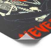 Poster Messy Bun Drinking Coffee For Women Never Better S (Coin)