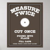 Poster Mesure Deux fois IV (Devant)