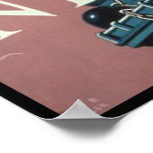 Poster met Amerikaanse WWII Propaganda (Hoek)