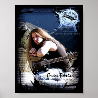 Poster met automatische grafie