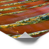 Poster met boomschors (Hoek)