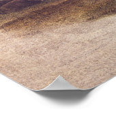 Poster met buffel of ontkoppelpapier (Hoek)