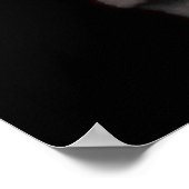 Poster met Cool Girl Print versie Twee (Hoek)