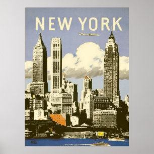 Poster met Cool  New York Print