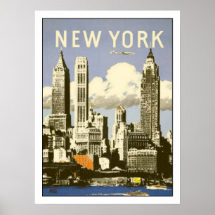 Poster met Cool New York Print