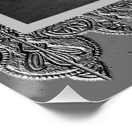 Poster met danser perfect poster (Hoek)