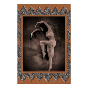Poster met  danseres Kyra Perfect Poster