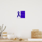 Poster met de Logo van het Indigo Ribbon (Keuken)