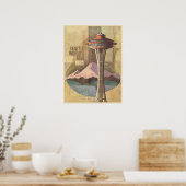 Poster met Fair Poster Print van de  wereld (Keuken)