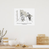 Poster met fijne steen (Keuken)