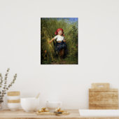 Poster met Heinrich Hirt Painting (Keuken)