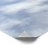 poster met hemelwolken (Hoek)