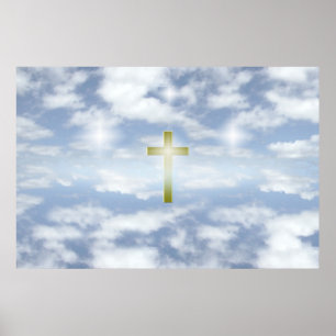 poster met hemelwolken