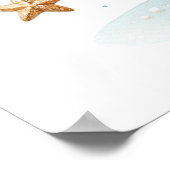 Poster met kerstangel (Hoek)