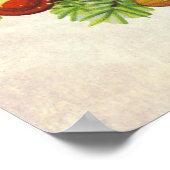 Poster met kerstcadeaus (Hoek)