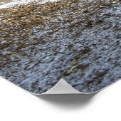 Poster met koude lente-Barn (Hoek)