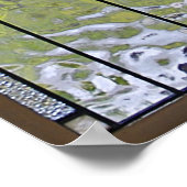 poster met kunstmatig gekleurd glas | MET INGANG V (Hoek)