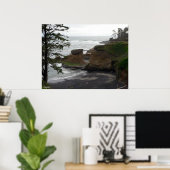 Poster met laag bereik bij depoe Bay (Thuiskantoor)