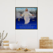 poster met Matteüs 11:28 (Keuken)