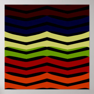 Poster met meerdere kleuren
