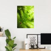 Poster met mysterie-bladeren (2) (Thuiskantoor)