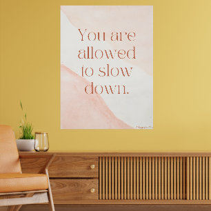 Poster met ontwakende energie en inspiratie