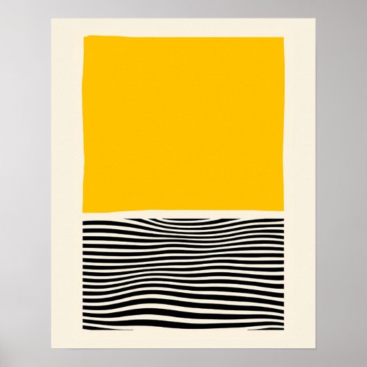 Poster met optische illusie (Voorkant)