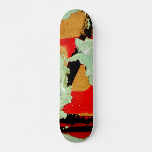 Poster met pellen skateboard (Voorkant)
