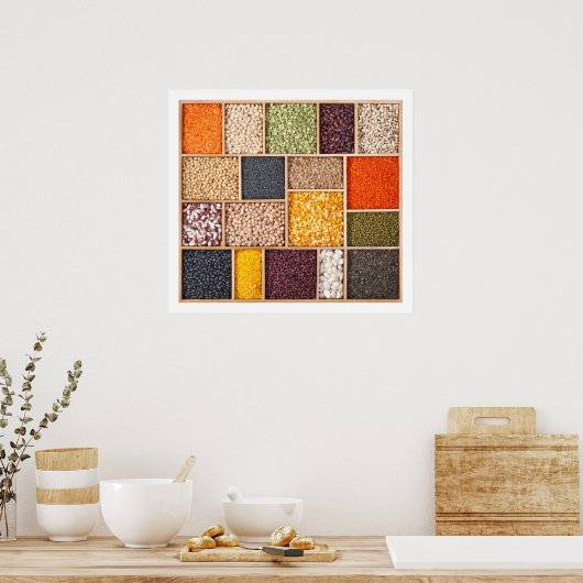 Poster met poten (Keuken)