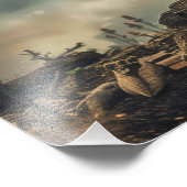 Poster met Princess Elly - Magisch Wanddecor (Hoek)