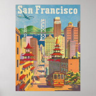 Poster met  San Francisco Motive