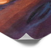 Poster met schildklierbedekking (Hoek)