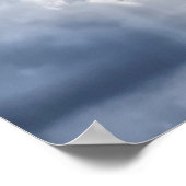 Poster met stormwolken (Hoek)