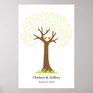 Poster met tekenstructuur (zoet)