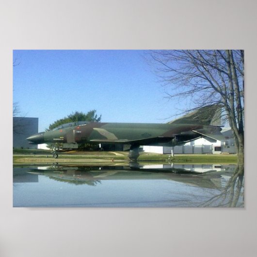 Poster met vuursteentje (F4-fantoom) (Voorkant)