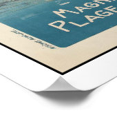 Poster met zomerdruk uit Frankrijk (Hoek)