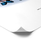 Poster met zware gewichten (Hoek)