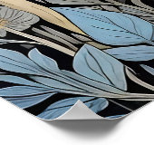 Poster met zwarte kat (Hoek)