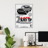 poster met zwarte lane top whiskey (Thuiskantoor)