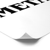 Poster Métabolisme Acétyl-CoA à l'intérieur (molécule chi (Coin)