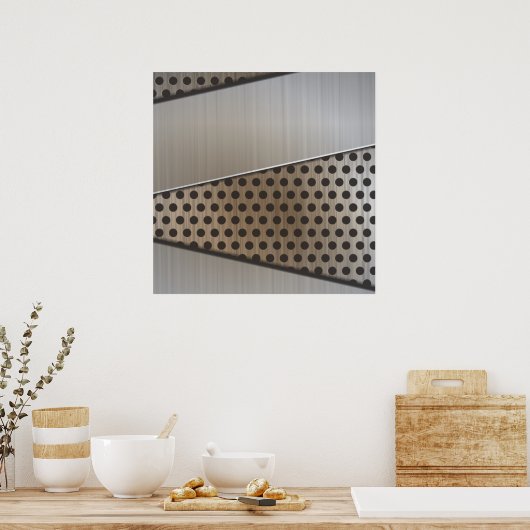 Poster Métal (Cuisine)