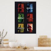 Poster Metal Gear Solid Legacy Metal Gear Solid IV Tribut (Cuisine)