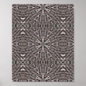 Poster Métal Maillé Argent (Devant)