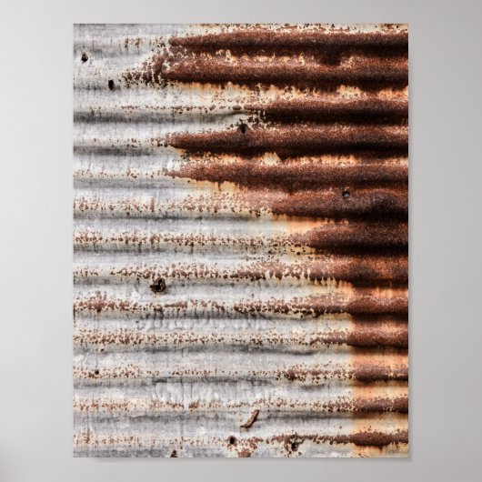 Poster Metal Vintage (Devant)