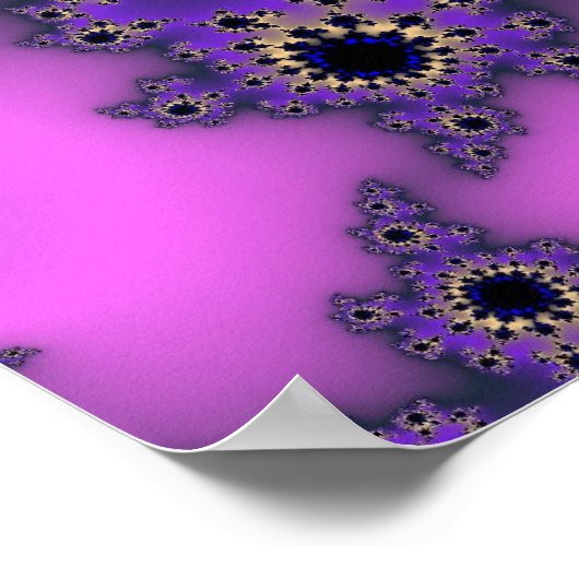 Poster Metallic Purple Eye (Coin)