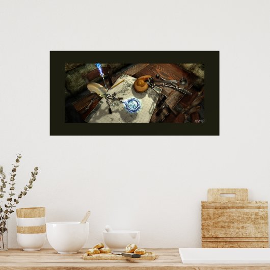 Poster métallisation (Cuisine)