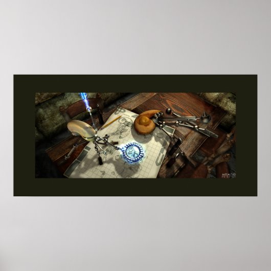 Poster métallisation (Devant)