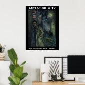 Poster Metamor City : Scène du crime (Bureau à domicile)