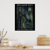 Poster Metamor City : Scène du crime (Cuisine)